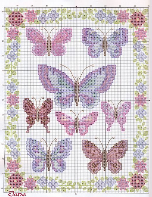 Butterfly Cross Stitch Patterns