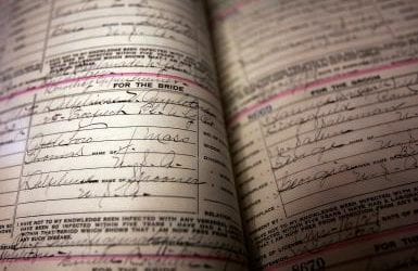 Types of Marriage Records for Family History